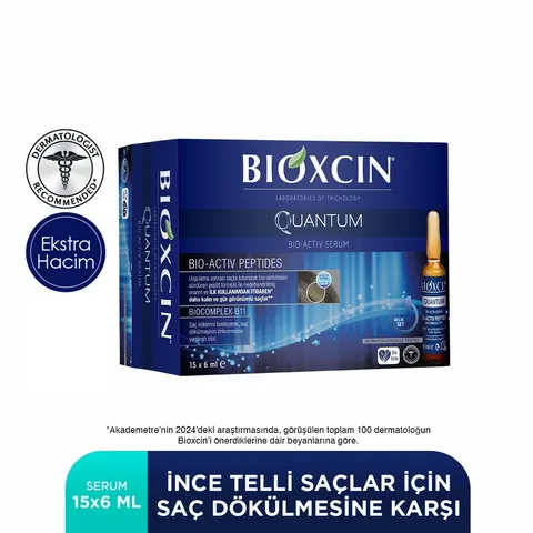 Bioxcin Quantum Hair Strengthening Serum 15 x 6 ml