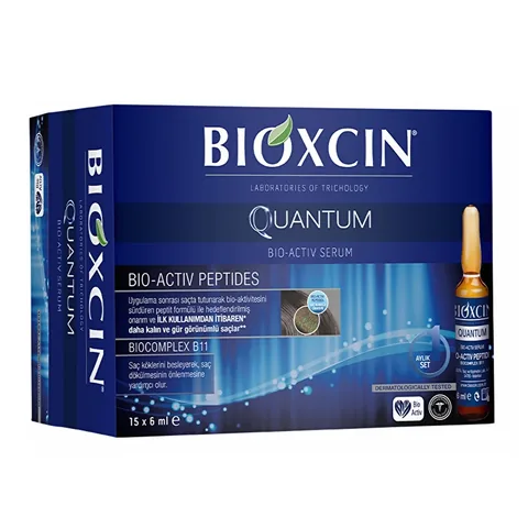 Bioxcin Quantum Anti Hair Loss Serum Ampoules 15 x6 ml