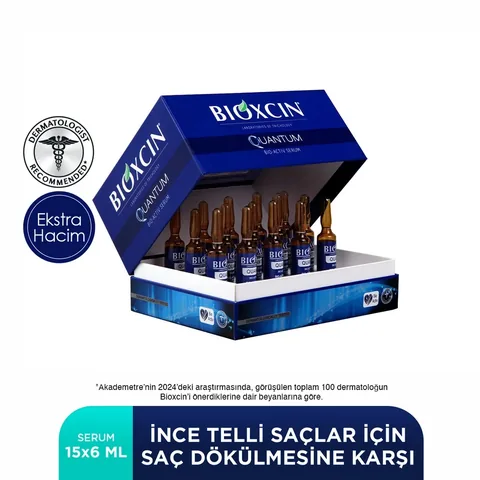 Bioxcin Quantum Hair Strengthening Serum 15 x 6 ml
