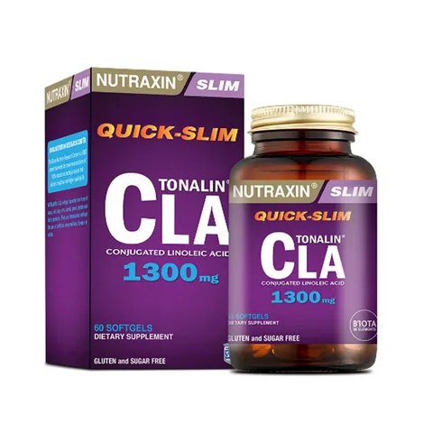 Nutraxin Quick Slim Tonalin CLA 1300mg 60 Capsules
