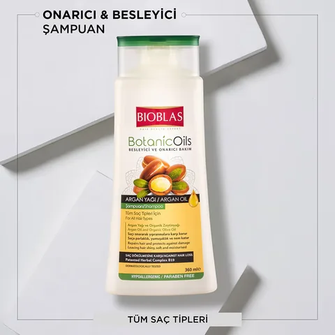 Bioblas Botanicoils Arganöl Shampoo 360ml