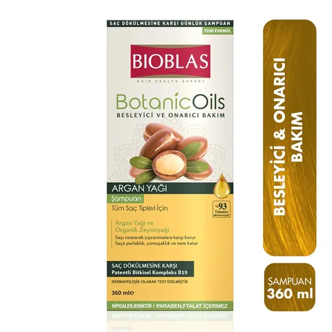 Bioblas Botanicoils Argan Oil Shampoo 360 ml