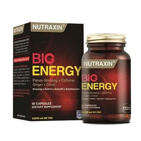 Nutraxin Big Energy Dietary Supplement 60 Tablet