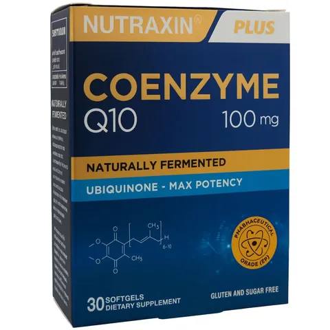 Nutraxin Coenzyme-10 CoQ-10 30 Soft Capsule