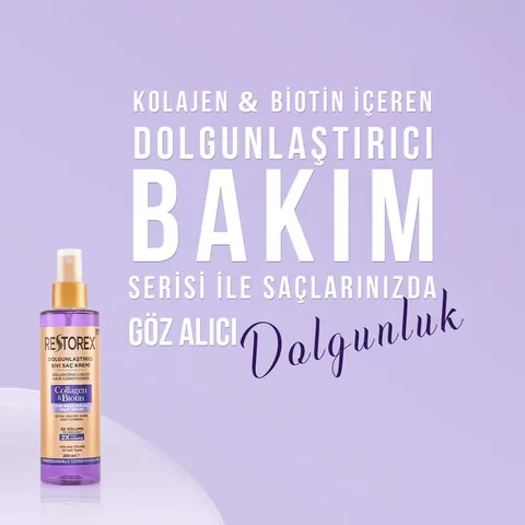 Restorex Collagen Biotin Volumizing Liquid Hair Conditioner 200 ml