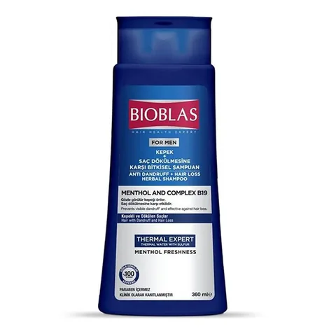 Bioblas Männer Anti-Haarausfall Shampoo 360ml