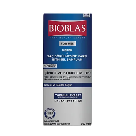 Bioblas For Men Anti-Hair Loss Shampoo 360 ml
