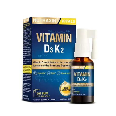 Nutraxin مكمل غذائي نيوتراكسين فيتامين د3 ك2 30 مل
