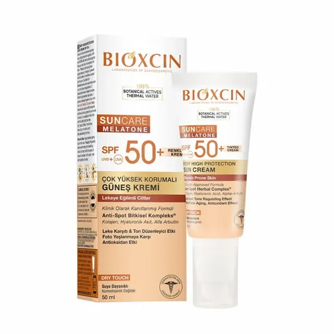 Bioxcin Sun Care Sunscreen for Blemished Skin SPF 50+ 50 ml - Tinted