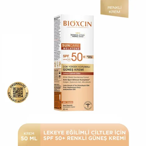 Bioxcin Sun Care Sunscreen for Blemished Skin SPF 50+ 50 ml - Tinted
