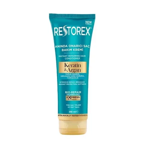Restorex Keratin and Argan Hair Care Cream 250 ml