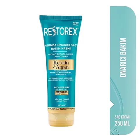 Restorex Keratin and Argan Hair Care Cream 250 ml