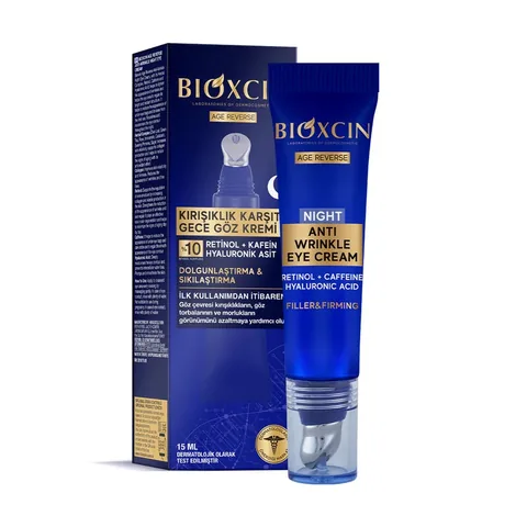 كريم بيوكسين المضاد للتجاعيد ل contour العين ليلاً 15 مل Bioxcin