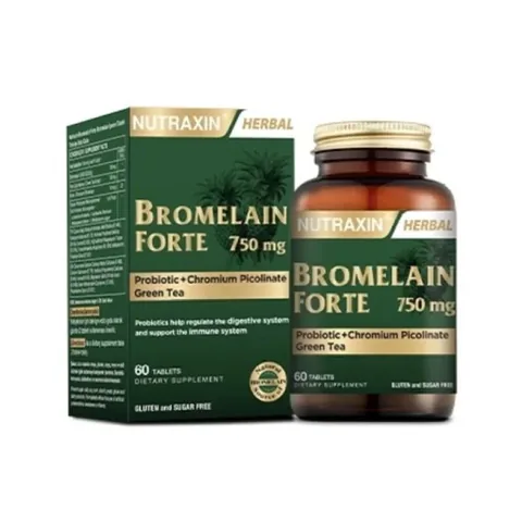 Nutraxin Bromelain Forte 60 Tabletten