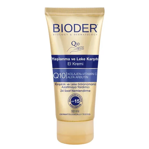Bioder Anti-Aging Handcreme gegen dunkle Flecken 50 ml