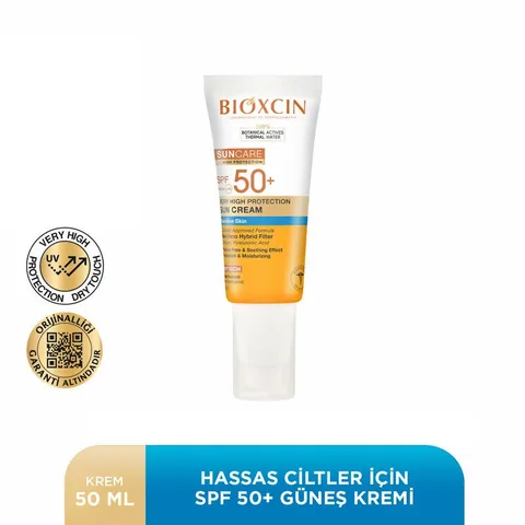 Bioxcin Suncare Sonnencreme SPF50+ für empfindliche Haut 50ml