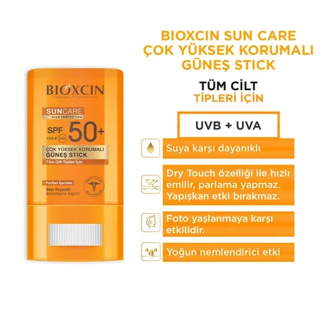 Bioxcin Suncare Spf50+ Sun Stick 15 gr