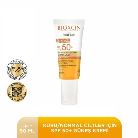 مجموعة بيوكسين للحماية القصوى من الشمس للبشرة الجافة/العادية Bioxcin