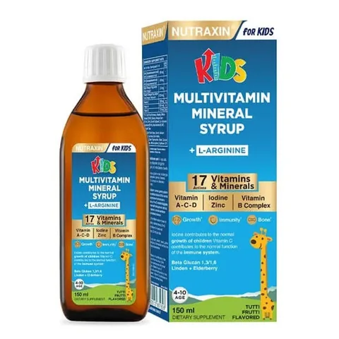 Nutraxin Kinder Multivitamin Mineral Sirup 150ml