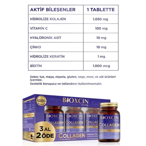 Биоксин Красота Коллаген 3 по цене 2 от Bioxcin