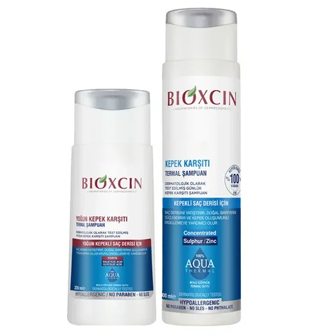 Erleben Sie schuppenfreies Haar mit Bioxcin Aqua Thermal Sha