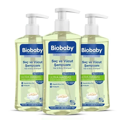 Шампунь для детей Biobaby (для волос и тела) 200 мл