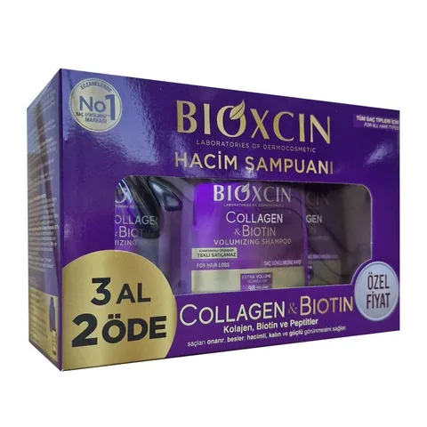 Bioxcin Collagen Biotin Shampoo 300ml