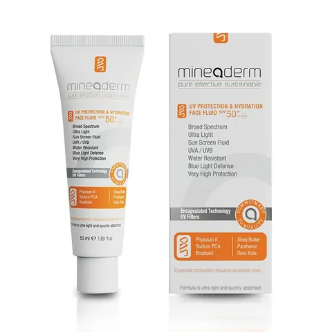 Флюид для лица Mineaderm УФ-защита и увлажнение SPF50+ 50 мл