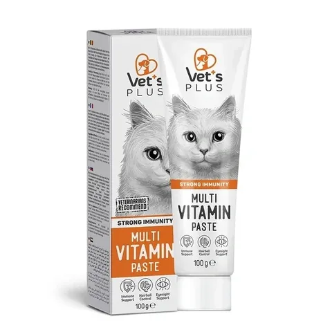 Паста для кошек с таурином и мультивитаминами 100 г от Vet's Plus