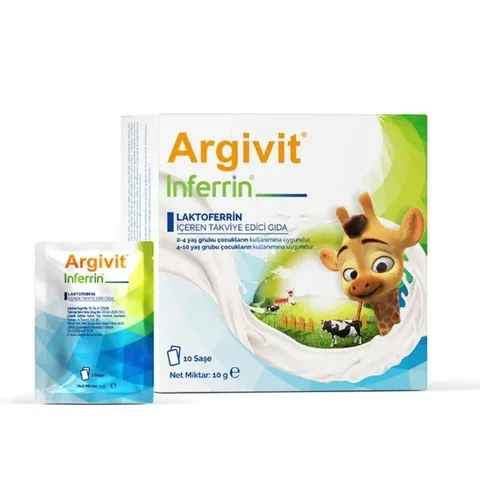 Argivit غذاء مكمل أرجيفيت إنفيرين، 10 أكياس