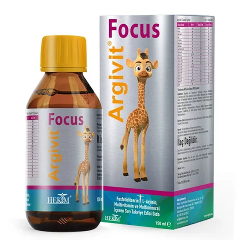 Argivit Focus ارجيفيت فوكس شراب متعدد الفيتامينات 150 مل
