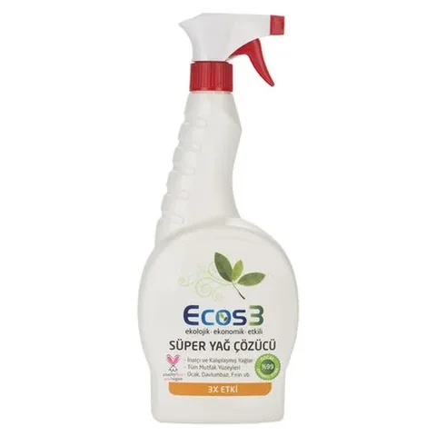 Ecos3 Eco Super Öl- und Fettentferner Spray 750ml
