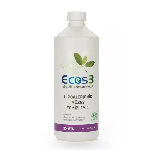 Ecos3 Umweltfreundlicher Hypoallergener Oberflächenreiniger 1L