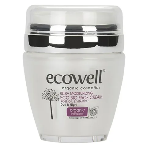 Ecowell Diamond Ultra Feuchtigkeitsspendende Eco Bio Gesichtscreme 50ml