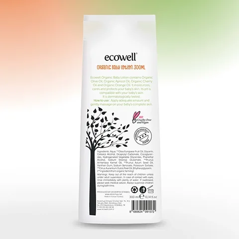 Ecowell Bebek Losyonu 300 ml