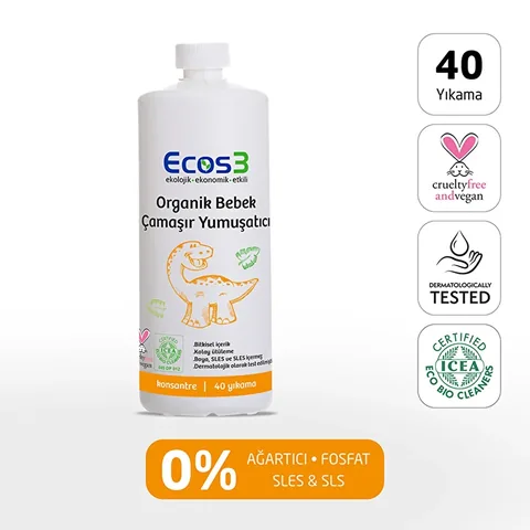 Ecos3 baby Fabric Softener 1000 ml