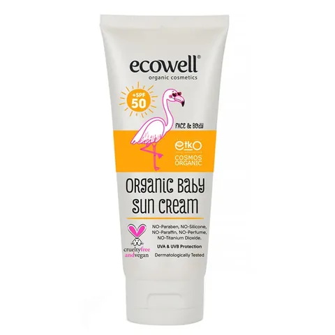 Ecowell Organic Baby Sunscreen Spf 50 110 gr