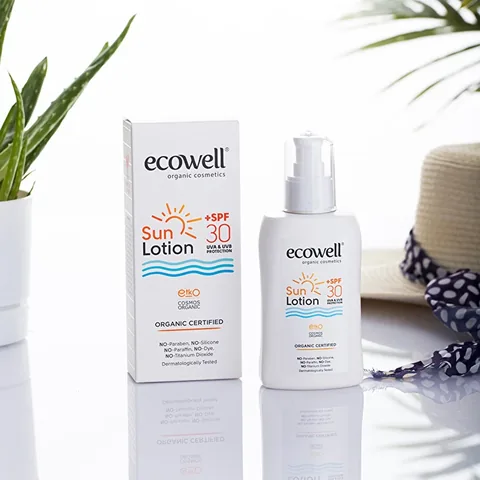 Ecowell Organic Sun Lotion Spf 30 150 ml