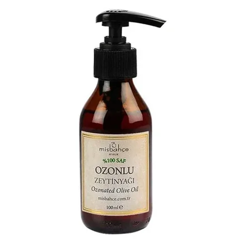 Misbahçe Ozonated Olive Oil 100ml - Natural Skin Care Remedy