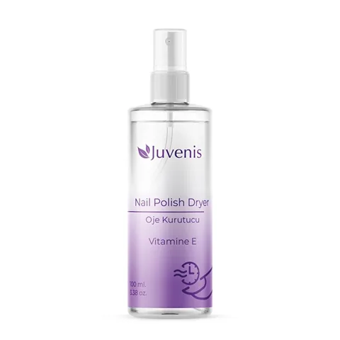 Juvenis Schnell-Trocknender Nagellack Spray mit Vitamin E - 100ml