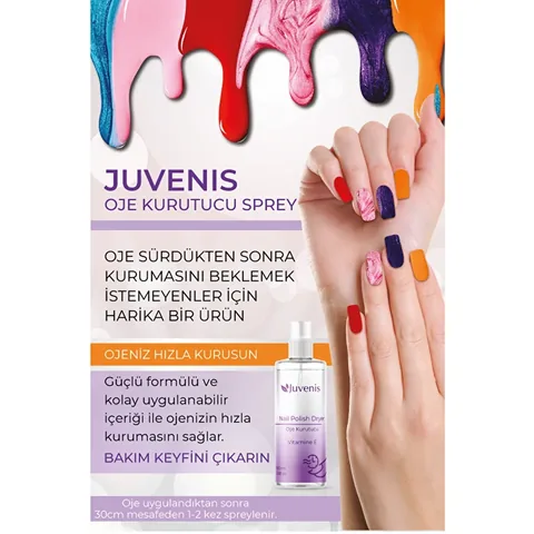 Juvenis Nail Polish Dryer Spray 100 ml