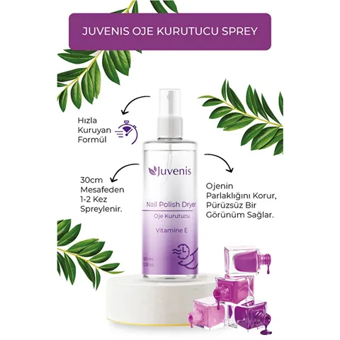 Juvenis Nail Polish Dryer Spray 100 ml