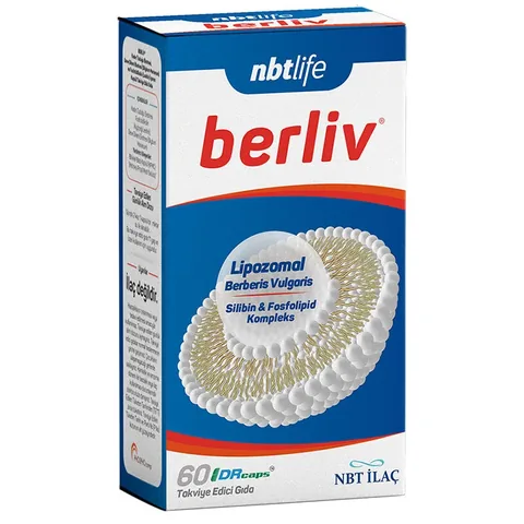 NBT Life Berliv Liposomal Berberis Vulgaris 60 Capsules