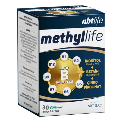 NBT İlaç Methllife Dietary Supplement 30 Capsules