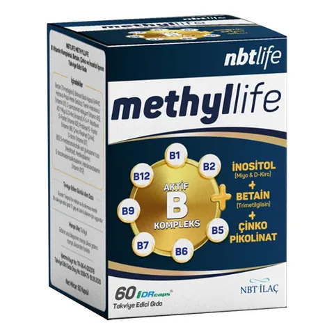 NBT İlaç Methllife Food Supplement 60 Capsules