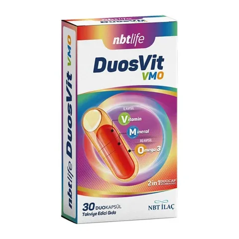 Nbt İlaç Duosvit DHA Dietary Supplement 30 Capsules