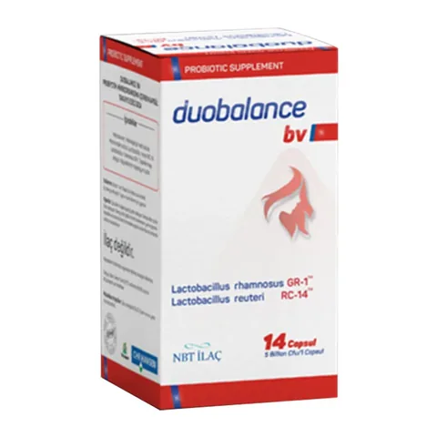 NBT İlaç Duobalance Bv Food Supplement 14 Capsules