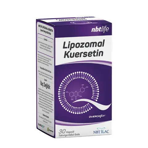Nbt İlaç Liposomal Quercetin Dietary Supplement 30 Capsules