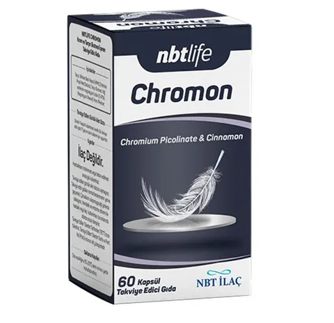 مكمل غذائي كرومون 90 كبسولة من إن بي تي لايف Nbt Life