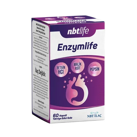 Nbt Life Enzymlife Food Supplement 60 Capsules